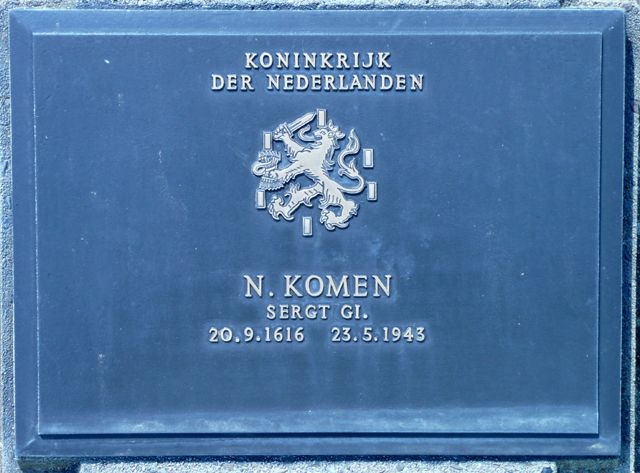 Afbeelding van graf of monument van Nico Komen