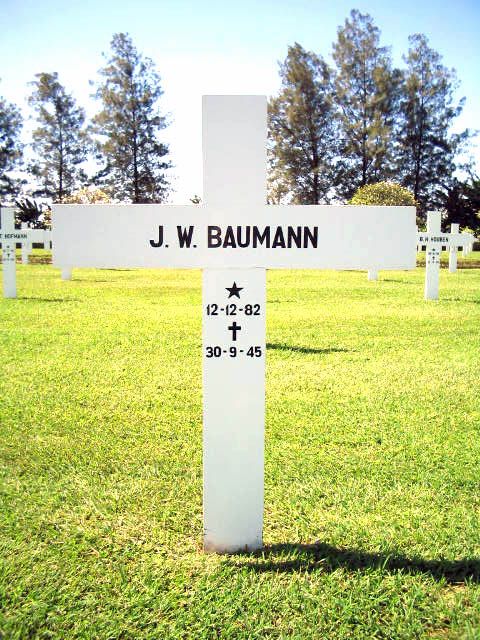 Afbeelding van graf of monument van Jan Willem Baumann