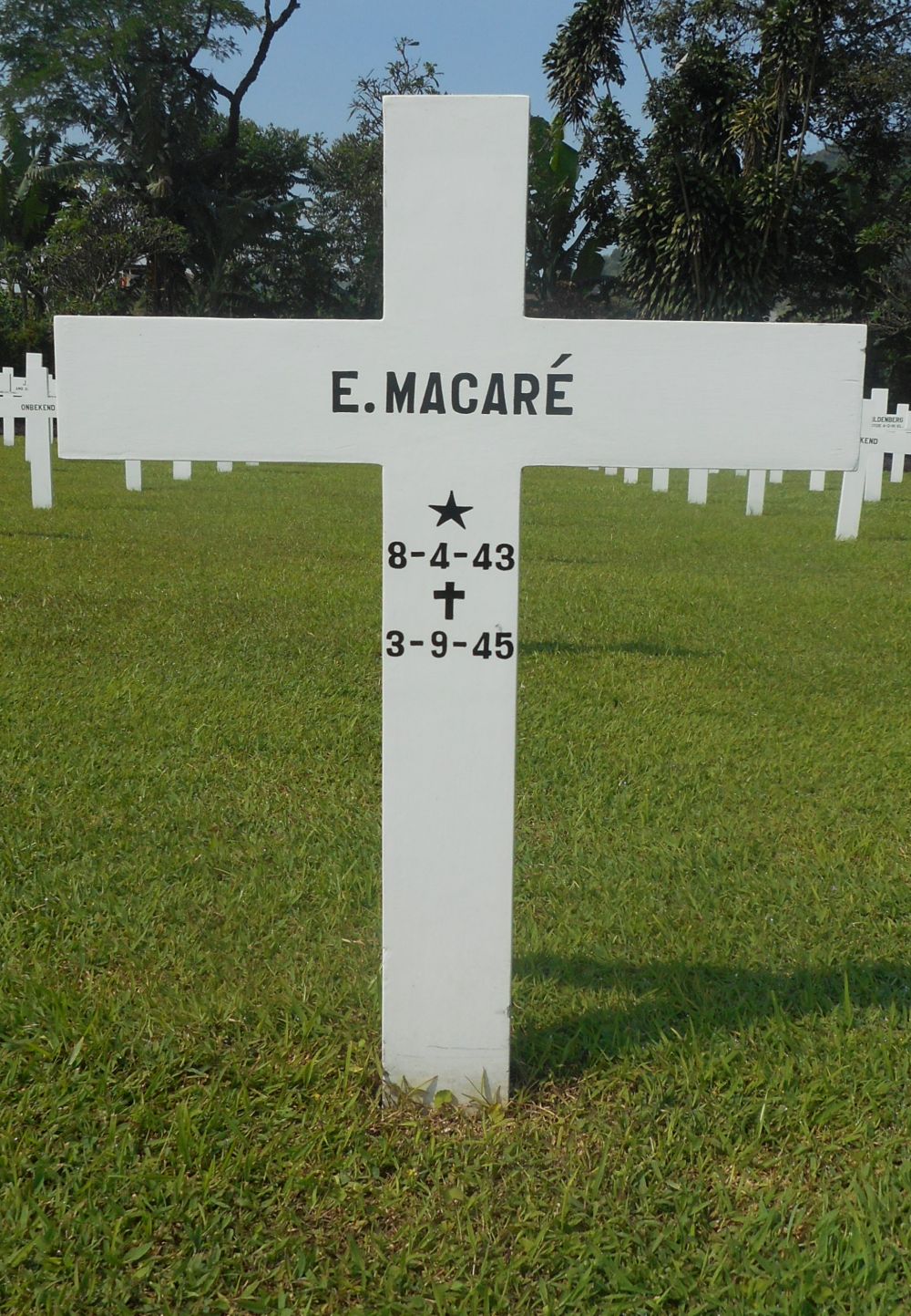 Afbeelding van graf of monument van Eric Macaré