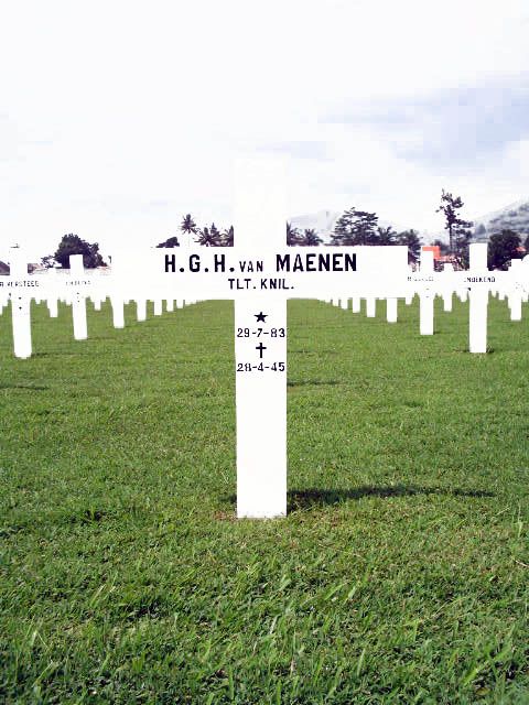 Afbeelding van graf of monument van Hermanus Geert Hendrik van Maenen