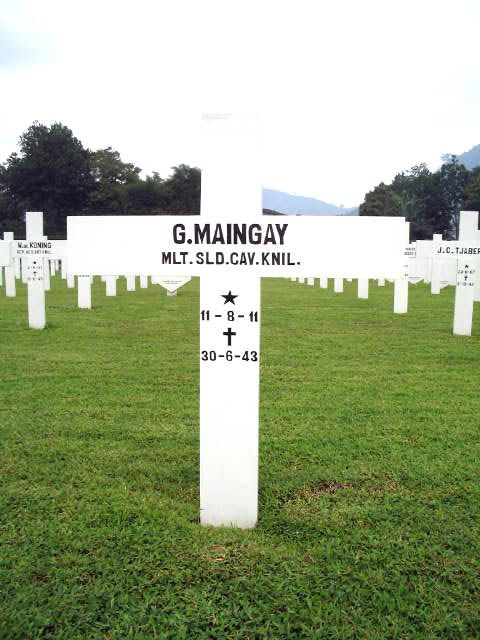 Afbeelding van graf of monument van George Maingay