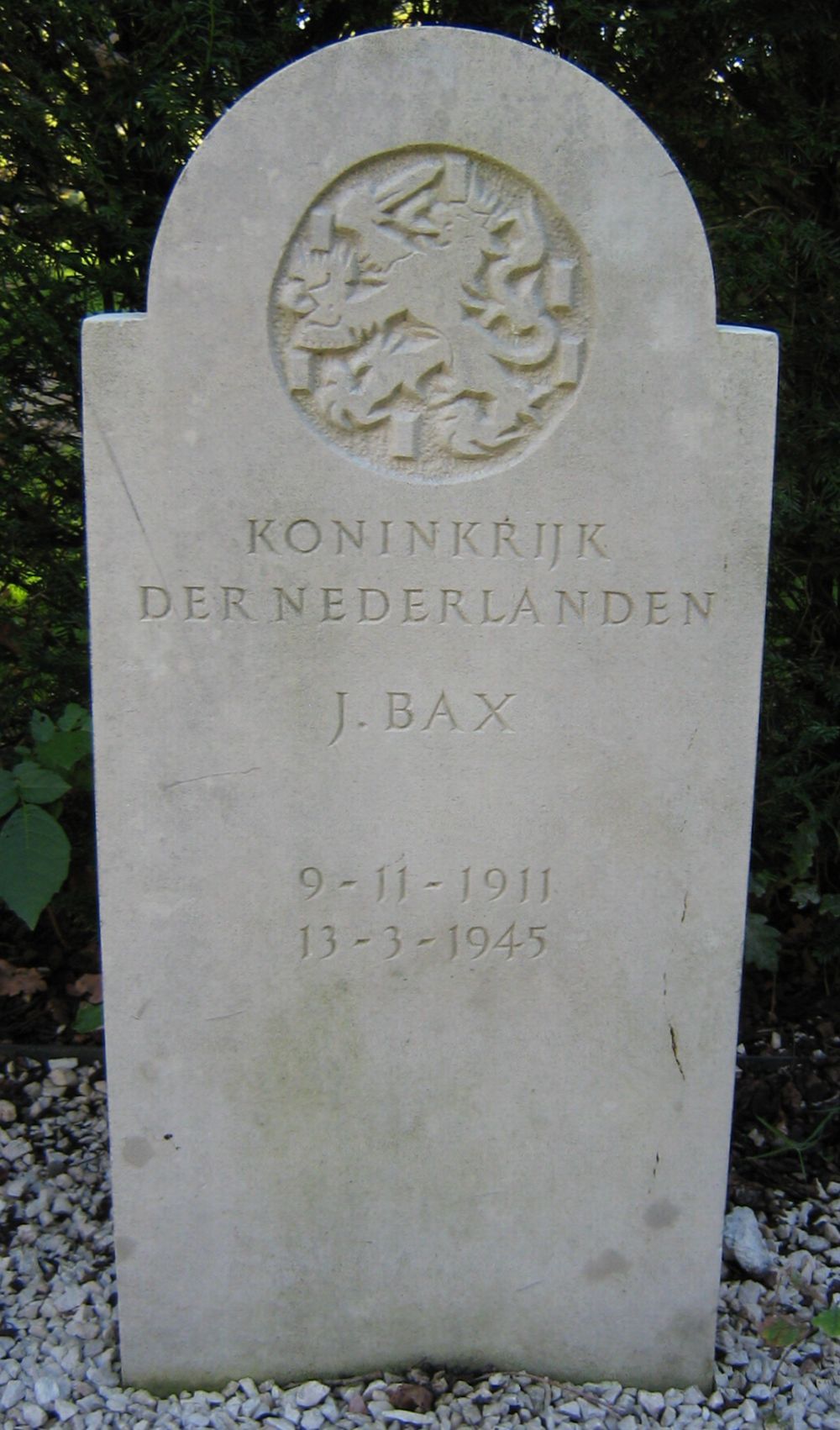 Afbeelding van graf of monument van Johannes Bax