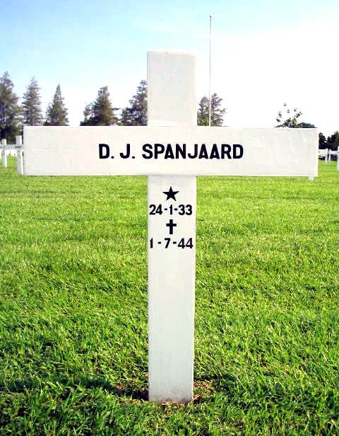 Afbeelding van graf of monument van Dirk Johannes Spanjaard