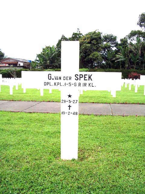 Afbeelding van graf of monument van Gerrit van der Spek