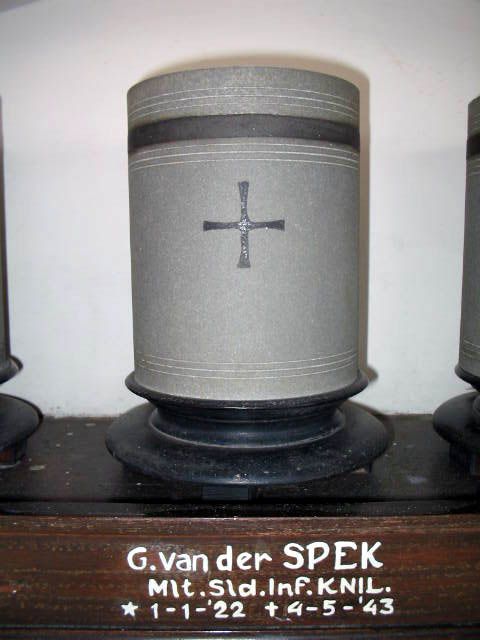 Afbeelding van graf of monument van Gustaaf van der Spek