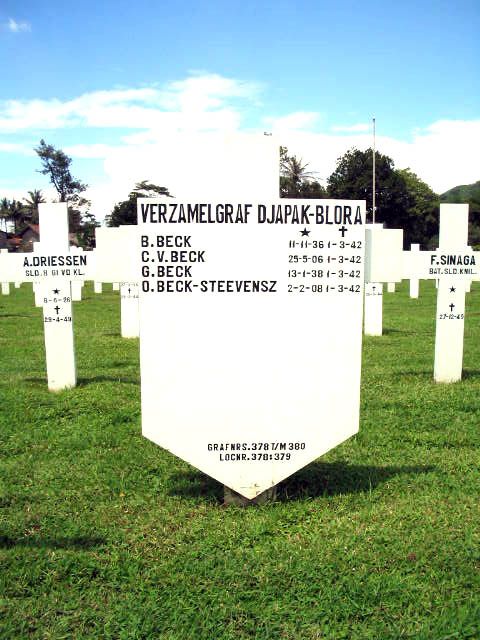 Afbeelding van graf of monument van Gerry Beck