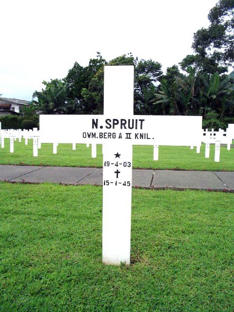 Afbeelding van graf of monument van Nicolaas Spruit