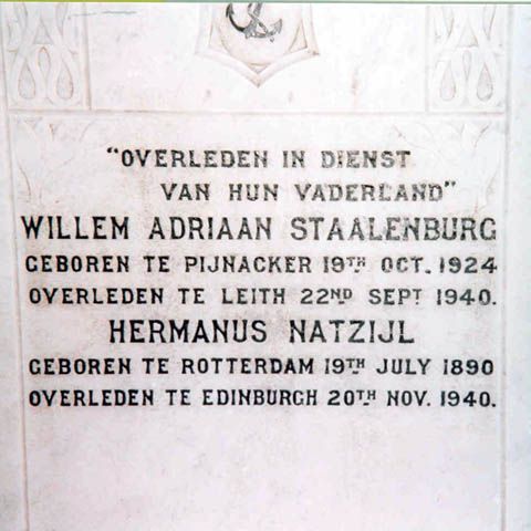 Afbeelding van graf of monument van Willem Adriaan Staalenburg