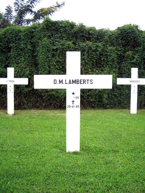 Afbeelding van graf of monument van D.M. Lamberts