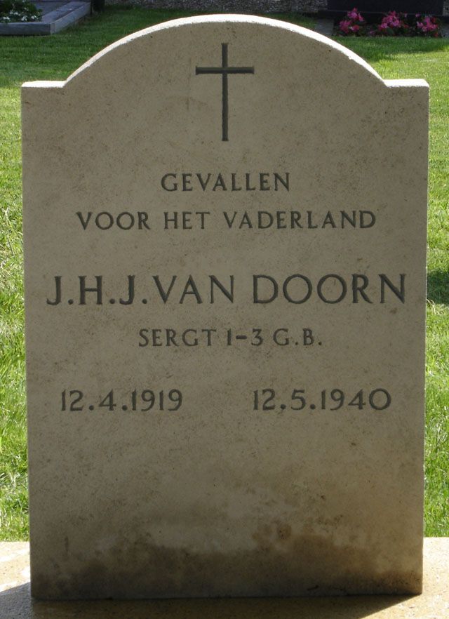 Afbeelding van graf of monument van Johannes Hendrikus Jacobus van Doorn