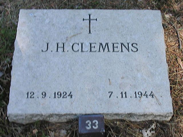 Afbeelding van graf of monument van Johannes Hubertus Clemens