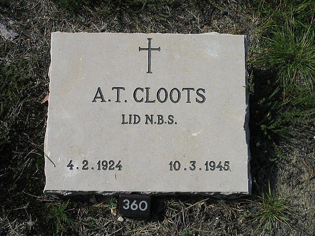 Afbeelding van graf of monument van Andreas Theodorus Cloots