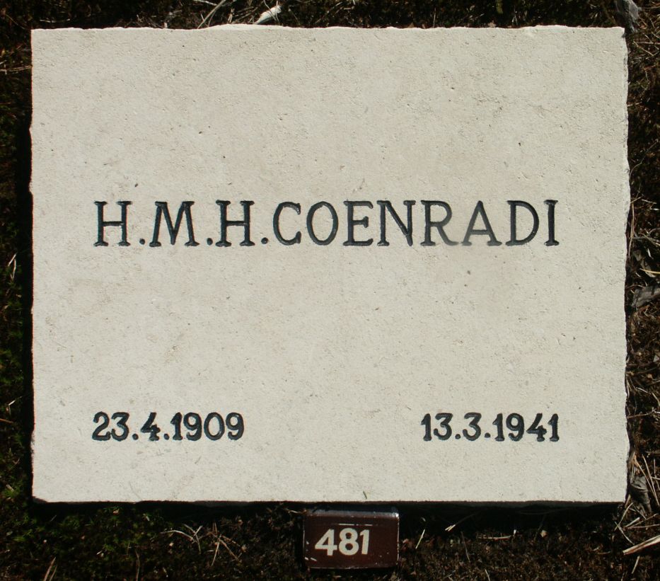 Afbeelding van graf of monument van Hermanus Mattheus Hendricus Coenradi
