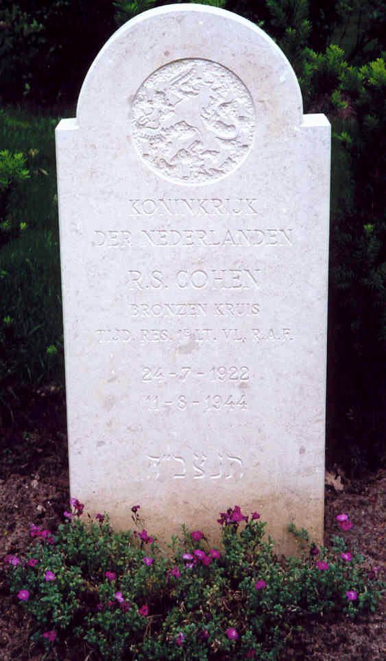 Afbeelding van graf of monument van Robbert Simon Cohen
