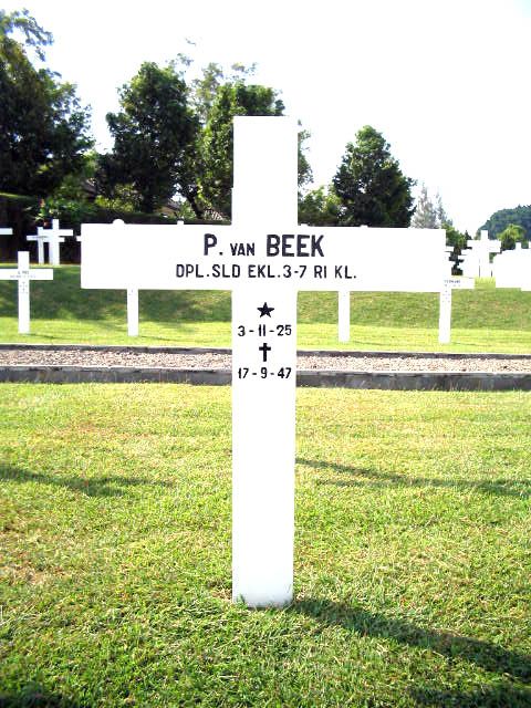 Afbeelding van graf of monument van Pieter van Beek