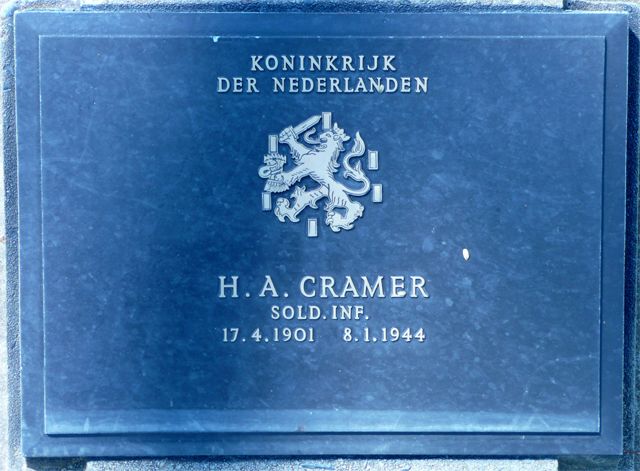 Afbeelding van graf of monument van Hendrik Anthony Cramer