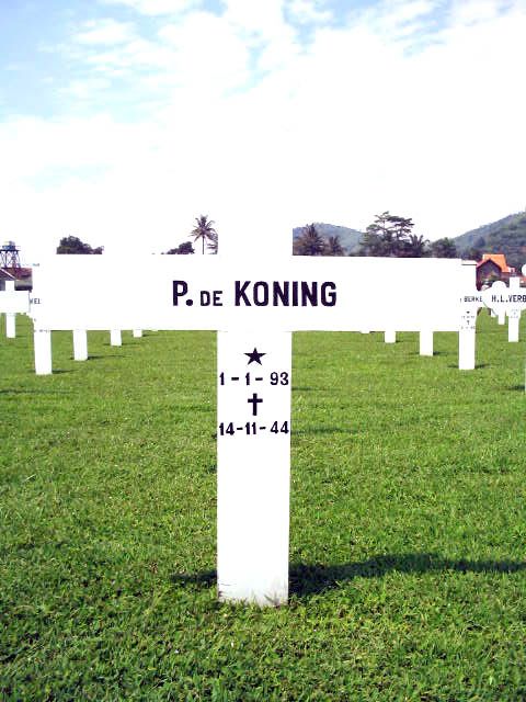 Afbeelding van graf of monument van Pieter de Koning