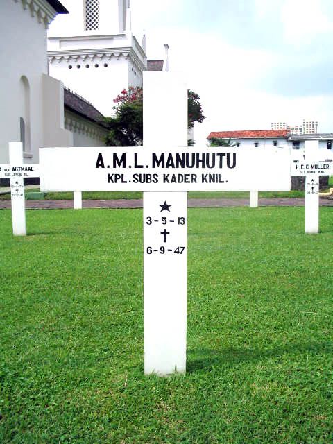 Afbeelding van graf of monument van Adolf Marius Lutter Manuhutu