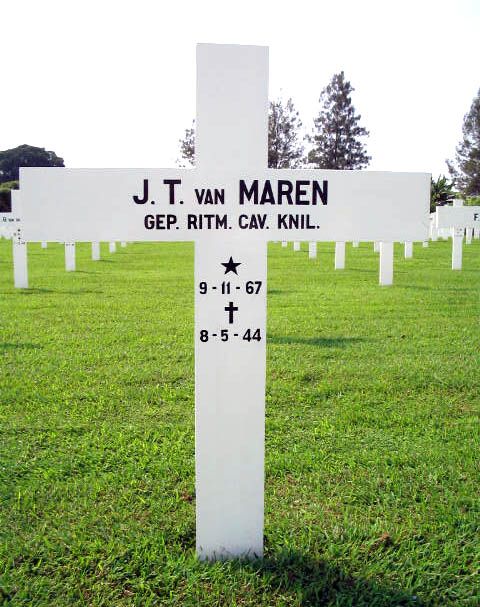 Afbeelding van graf of monument van Johannes Theodorus van Maren