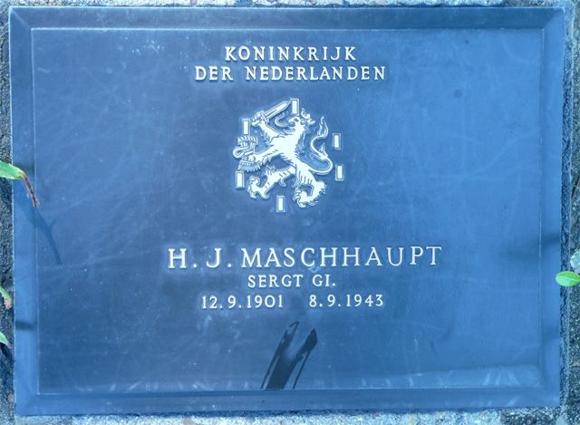 Afbeelding van graf of monument van Henri Jacques Maschhaupt