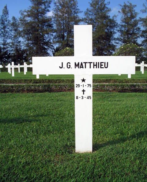 Afbeelding van graf of monument van Jean Germain Matthieu