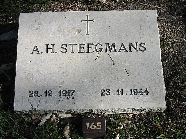 Afbeelding van graf of monument van Antonius Hubertus Steegmans
