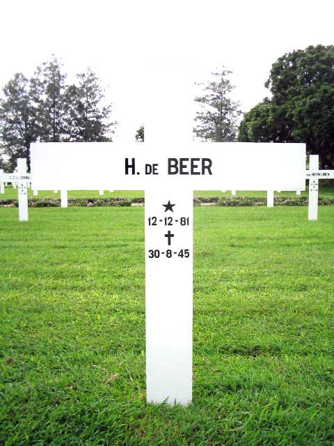 Afbeelding van graf of monument van Hendrik de Beer