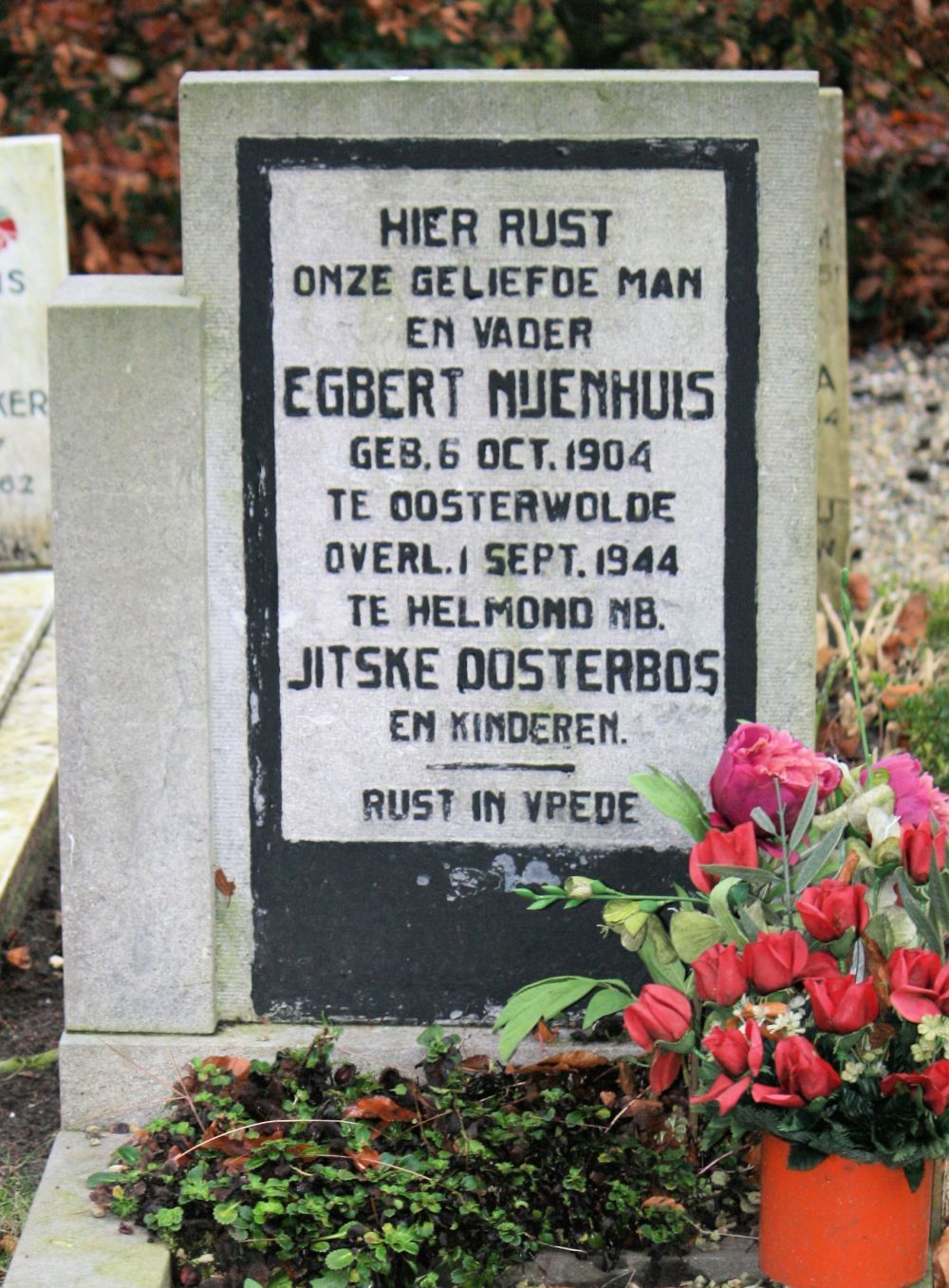 Afbeelding van graf of monument van Egbert Nijenhuis