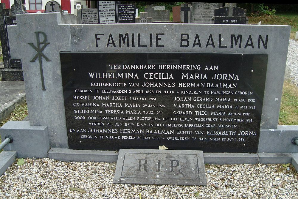 Afbeelding van graf of monument van Johan Gerard Maria Baalman