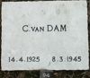 Afbeelding van graf of monument van Cornelis van Dam