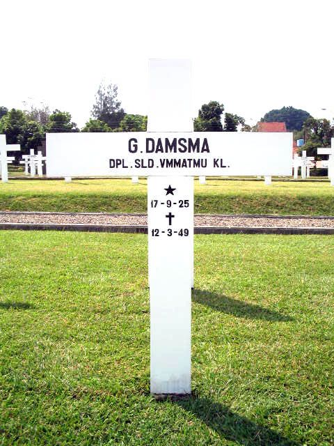 Afbeelding van graf of monument van Gijsbert Damsma