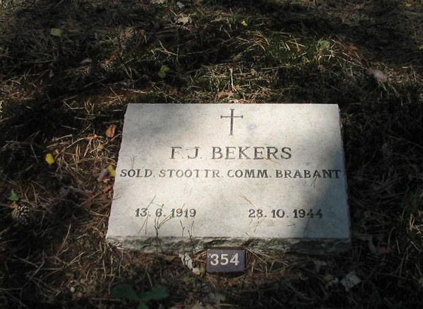 Afbeelding van graf of monument van Franciscus Johannes Bekers