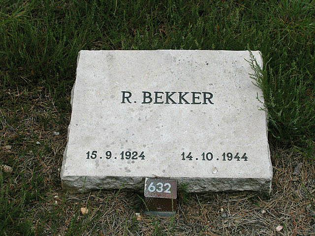 Afbeelding van graf of monument van Roel Bekker