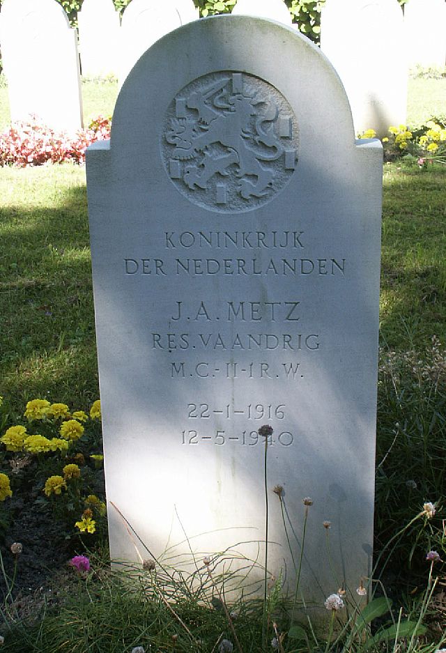 Afbeelding van graf of monument van Johan Anton Metz