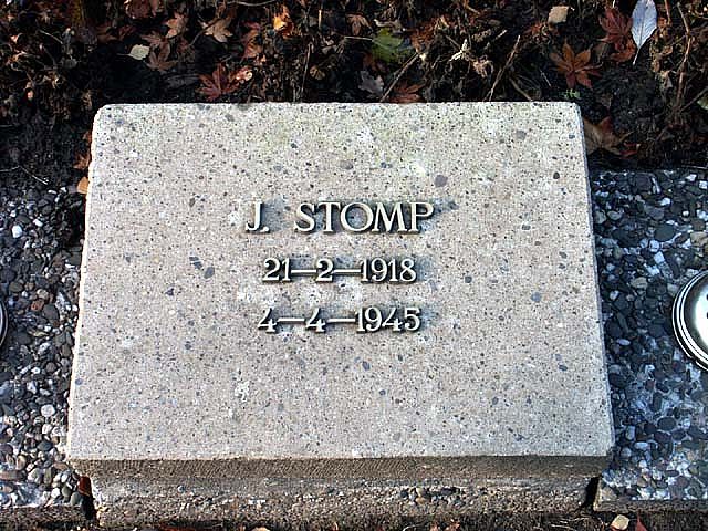 Afbeelding van graf of monument van Johan Stomp