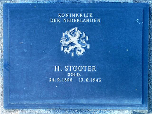 Afbeelding van graf of monument van Hendrikus Stooter