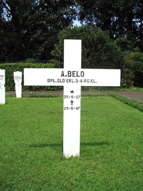 Afbeelding van graf of monument van Albertus Belo