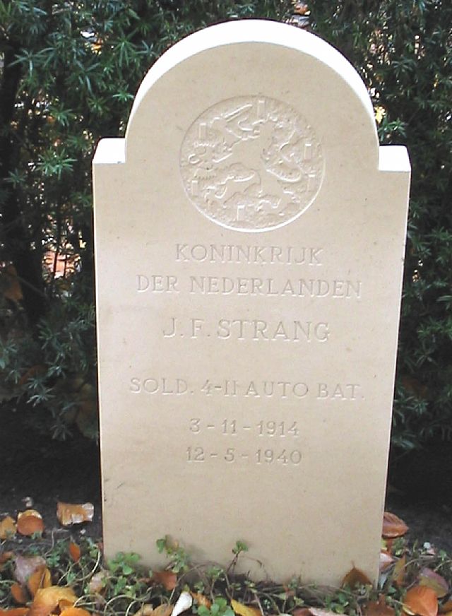 Afbeelding van graf of monument van Johannes Franciscus Strang