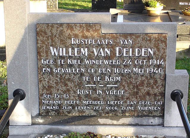 Afbeelding van graf of monument van Willem van Delden