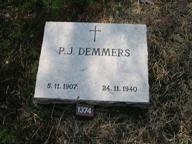 Afbeelding van graf of monument van Petrus Johannes Demmers