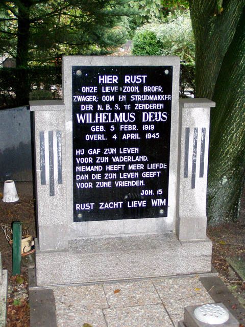 Afbeelding van graf of monument van Wilhelmus Deijs