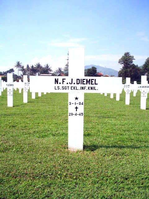 Afbeelding van graf of monument van Nicolaas Franciscus Johannes Diemel