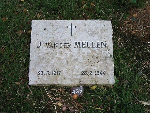 Afbeelding van graf of monument van Johannes van der Meulen
