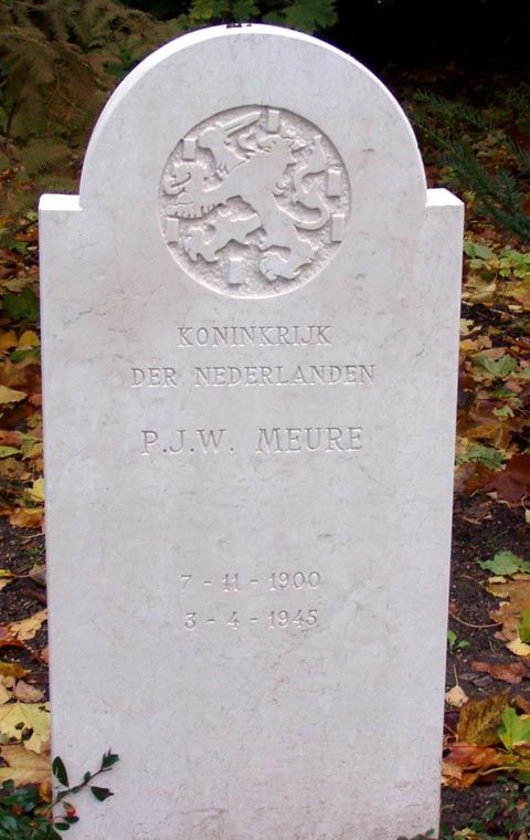 Afbeelding van graf of monument van Petrus Johannes Willebrordus Meure