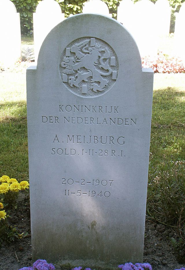 Afbeelding van graf of monument van Adrianus Meijburg