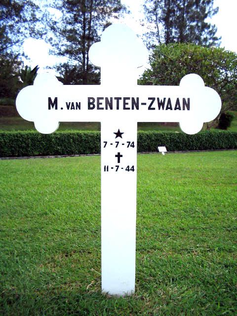 Afbeelding van graf of monument van Maria van Benten-Zwaan