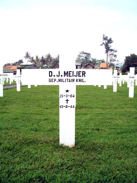 Afbeelding van graf of monument van Dirk Jan Meijer