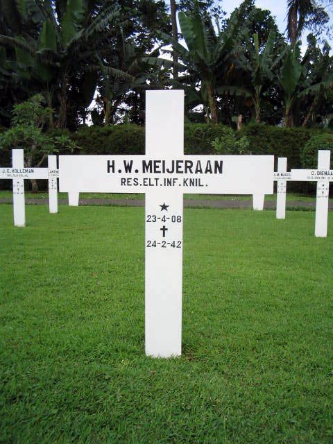 Afbeelding van graf of monument van Hendricus Wilhelm Meijeraan