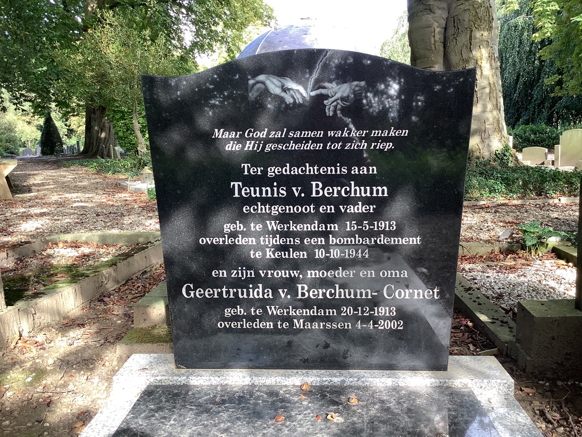 Afbeelding van graf of monument van Teunis van Berchum
