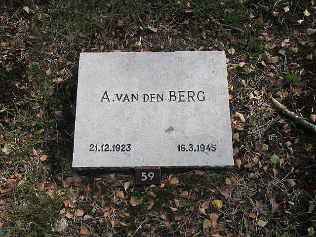 Afbeelding van graf of monument van Albertus van den Berg
